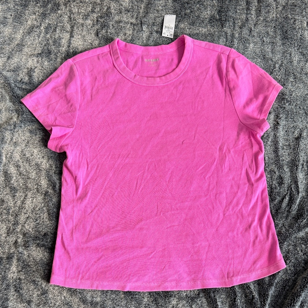 NWT Old Navy Pinky Ribbed T-Shirt